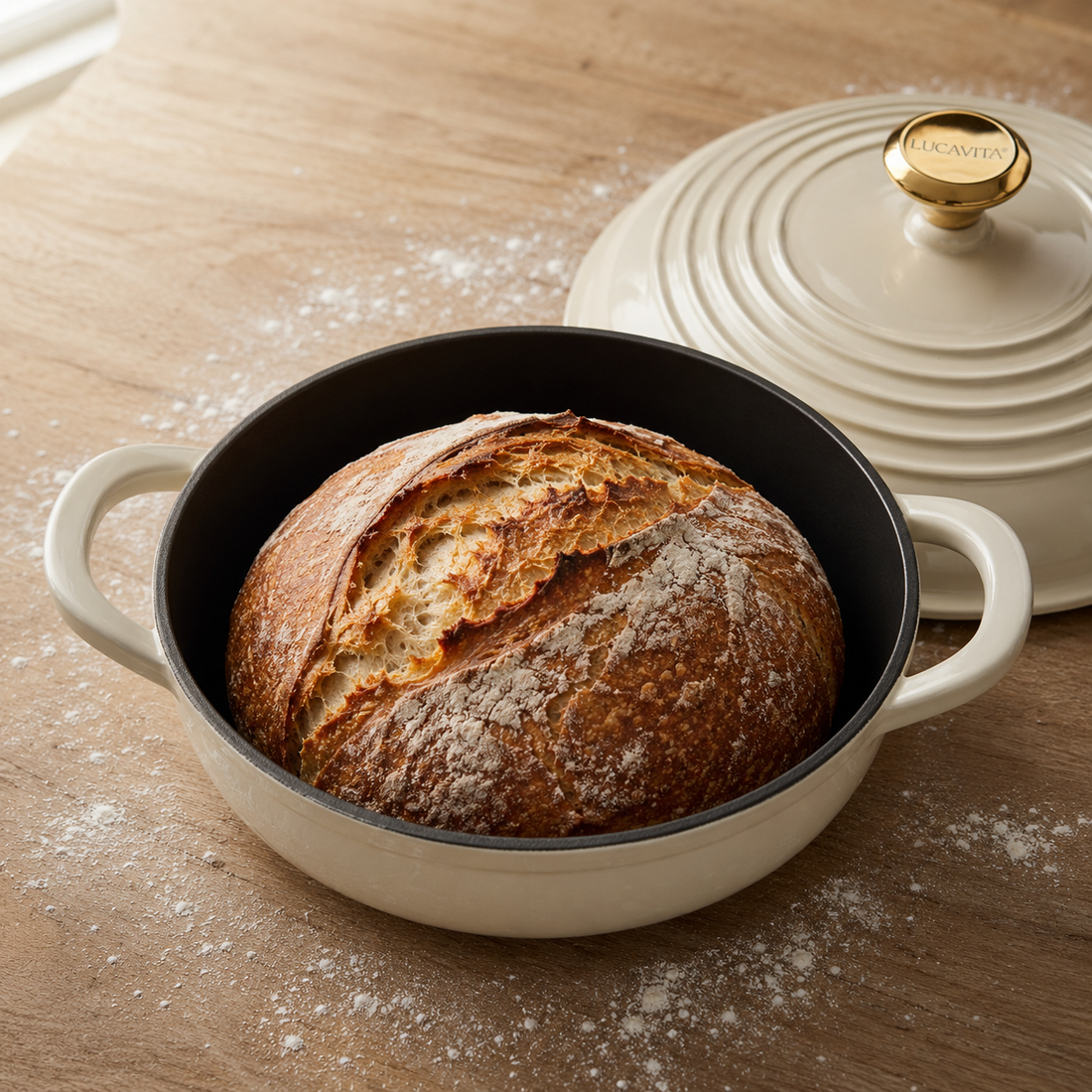 No Knead Bread: Knapperig Zelfgebakken Brood Zonder Kneden