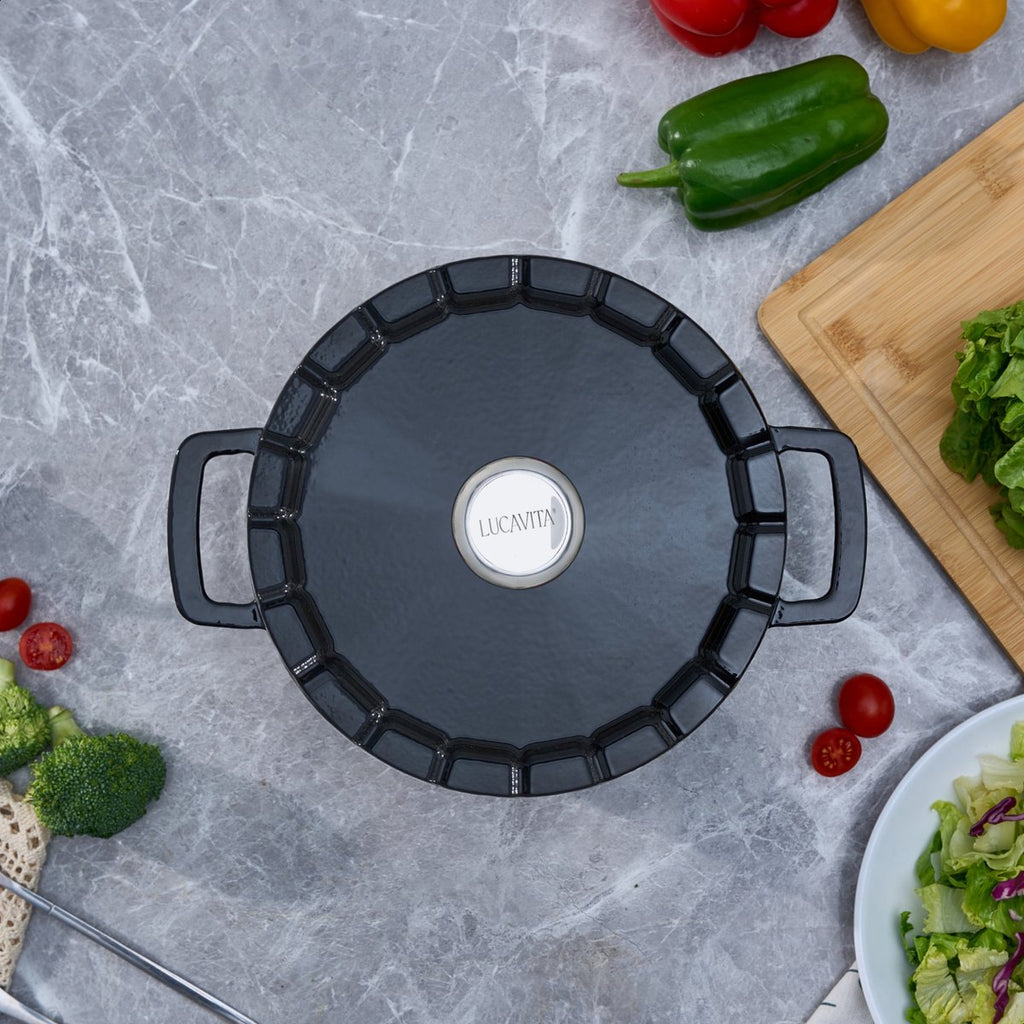 Braadpan Gietijzer Emaille 3.4L