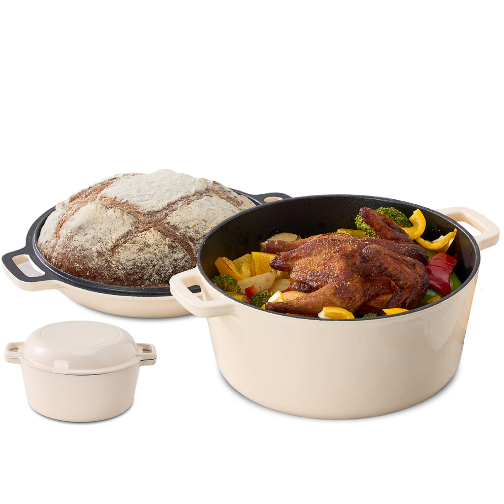 Braadpan Gietijzer Emaille 5.0L