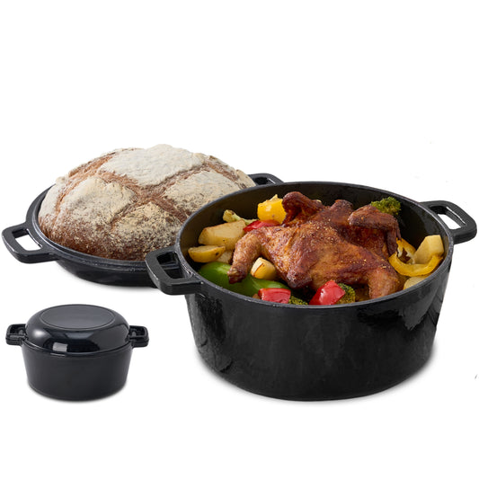 Braadpan Gietijzer Emaille 5.0L