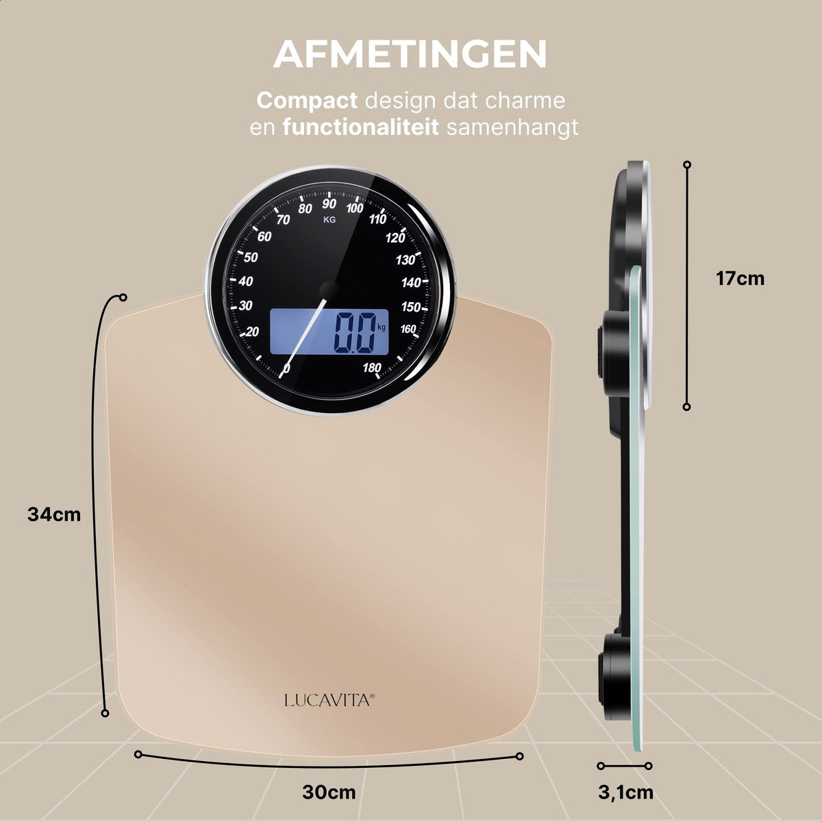 Personenweegschaal Dual Display
