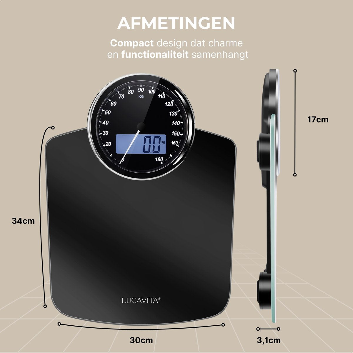 Personenweegschaal Dual Display